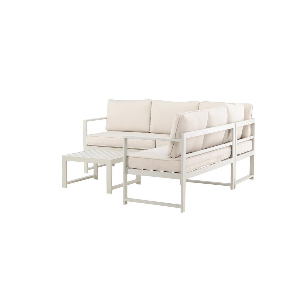 Paris Prix Salon d'Angle de Jardin  Salvador  190cm Beige