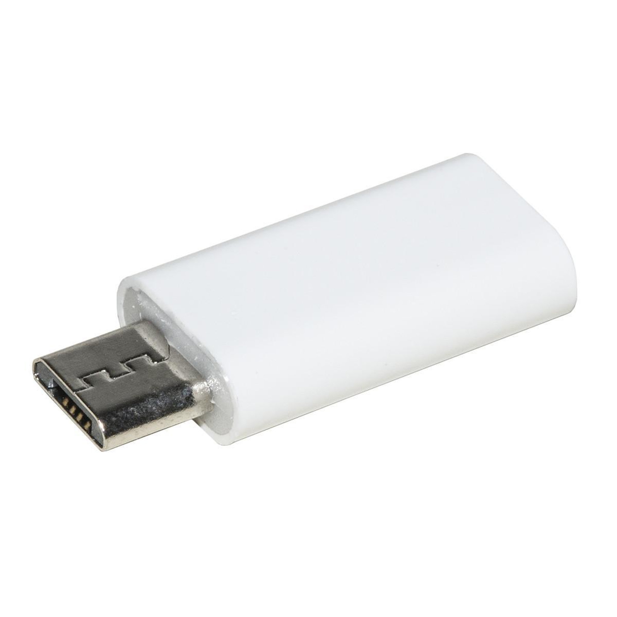 Voir la diapositive 3 : LINK Link Accessori LKADAT113 changeur de genre de câble USB Type-C Micro-USB B Blanc