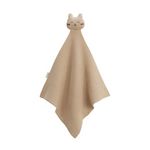 Petit Béguin Doudou en tricot Hello Baby. Coloris disponibles : Beige