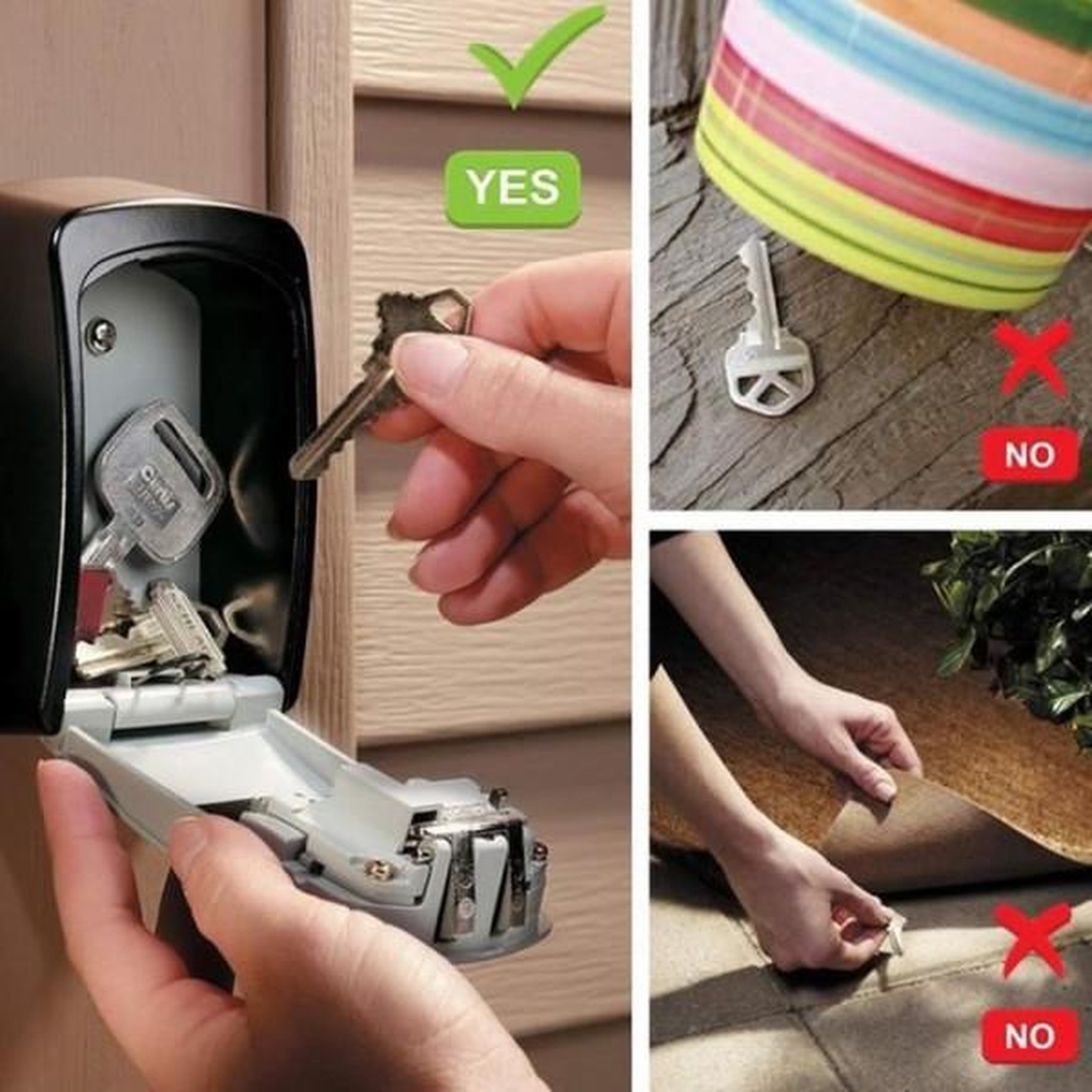Voir la diapositive 2 : Master lock Master lock boite a clés sécurisée [medium] [fixation murale] - 5401eurd - select access partagez vos clés en toute sécurit