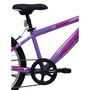 Voir la diapositive 3 : Vélo tout suspendu violet - 20 pouces