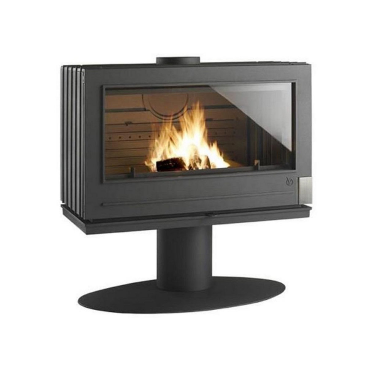 Invicta Poêle à bois fonte 12kw anthracite - 9127-44