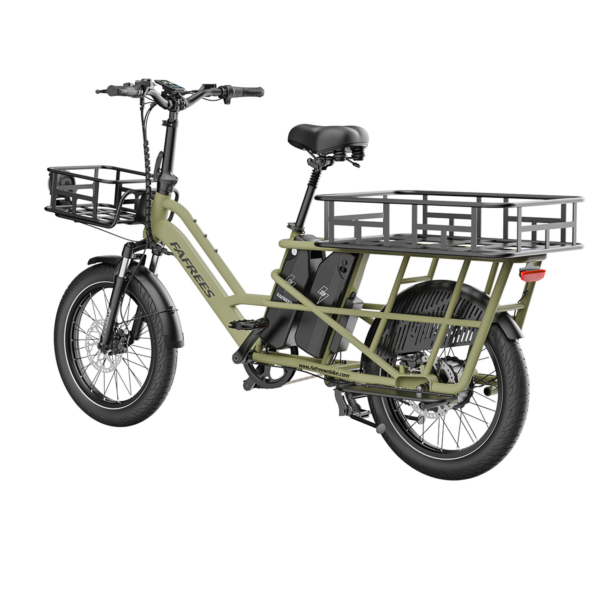 Voir la diapositive 4 : FAFREES Vélo utilitaire électrique fafrees ff20 cuv