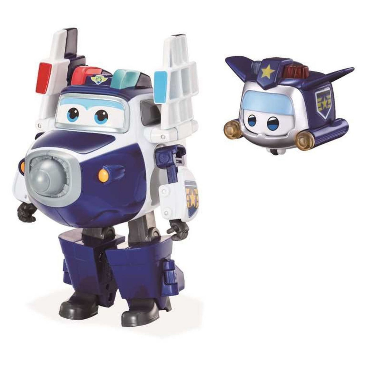 Auldey Super Wings figurine transforming saison 5 avec Pets - Paul SuperCharge