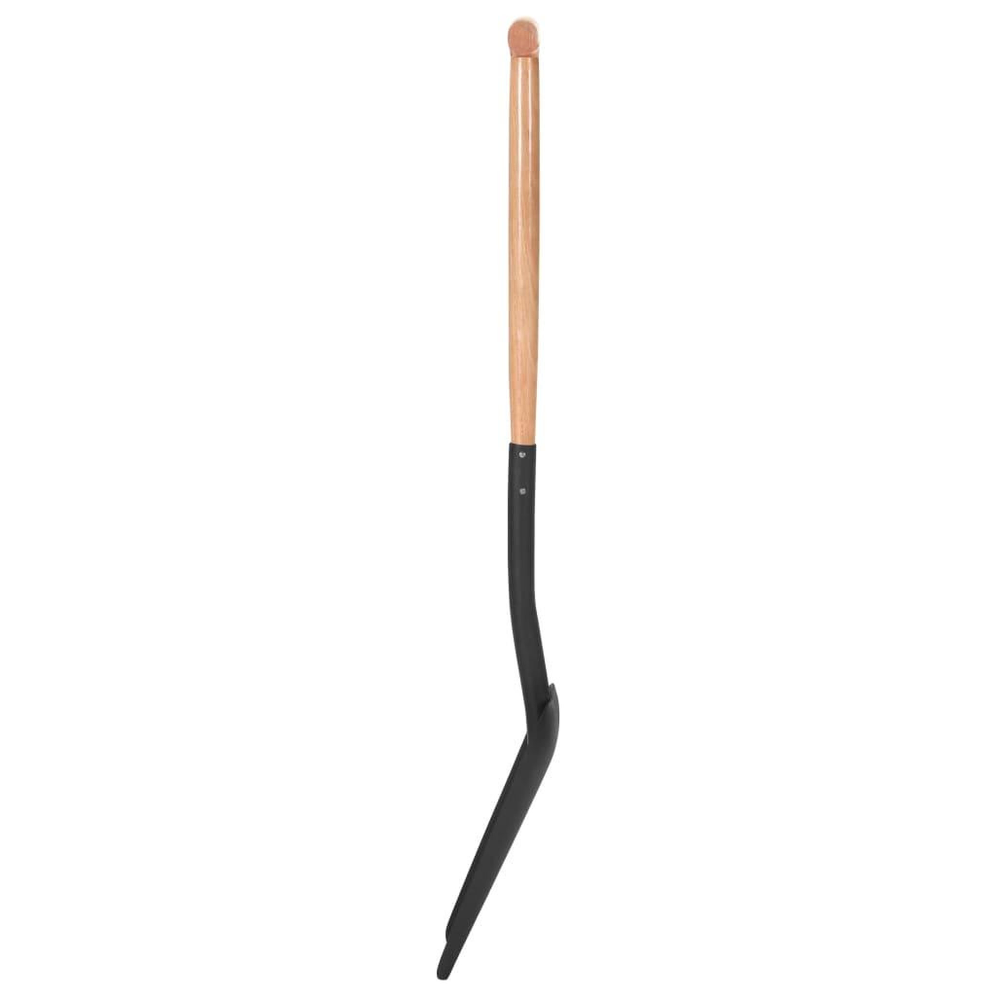 Voir la diapositive 3 : VIDAXL Pelle de jardin avec poignee en T Acier et bois dur