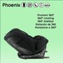 Voir la diapositive 5 : NANIA Siege Auto  isofix - NANIA - PHoeNIX - Groupe 0/1/2/3 - I-Size - Pivotant - Inclinable - Réducteur - Noir