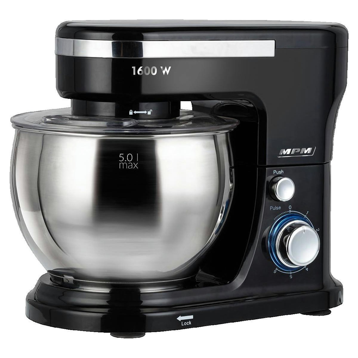 MPM Robot multifonction MPM 5903151040176 Noir puissant 1600 W