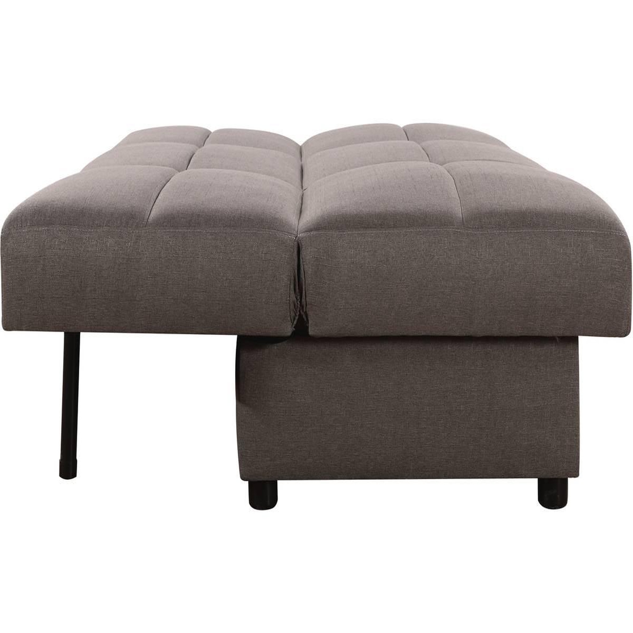 Voir la diapositive 5 : Habitat et Jardin Canapé clic-clac  enzo  - 186 x 80 x 87 cm - 3 places - gris