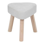 ATMOSPHERA Tabouret Design  Thena  36cm Ivoire