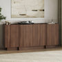 Voir la diapositive 2 : Habitat et Jardin Buffet en bois  Dorma  - 180 x 45 x 80 cm - Noyer Milano