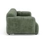 Voir la diapositive 3 : LISA DESIGN Grace - canapé modulable 3 places en velours texturé