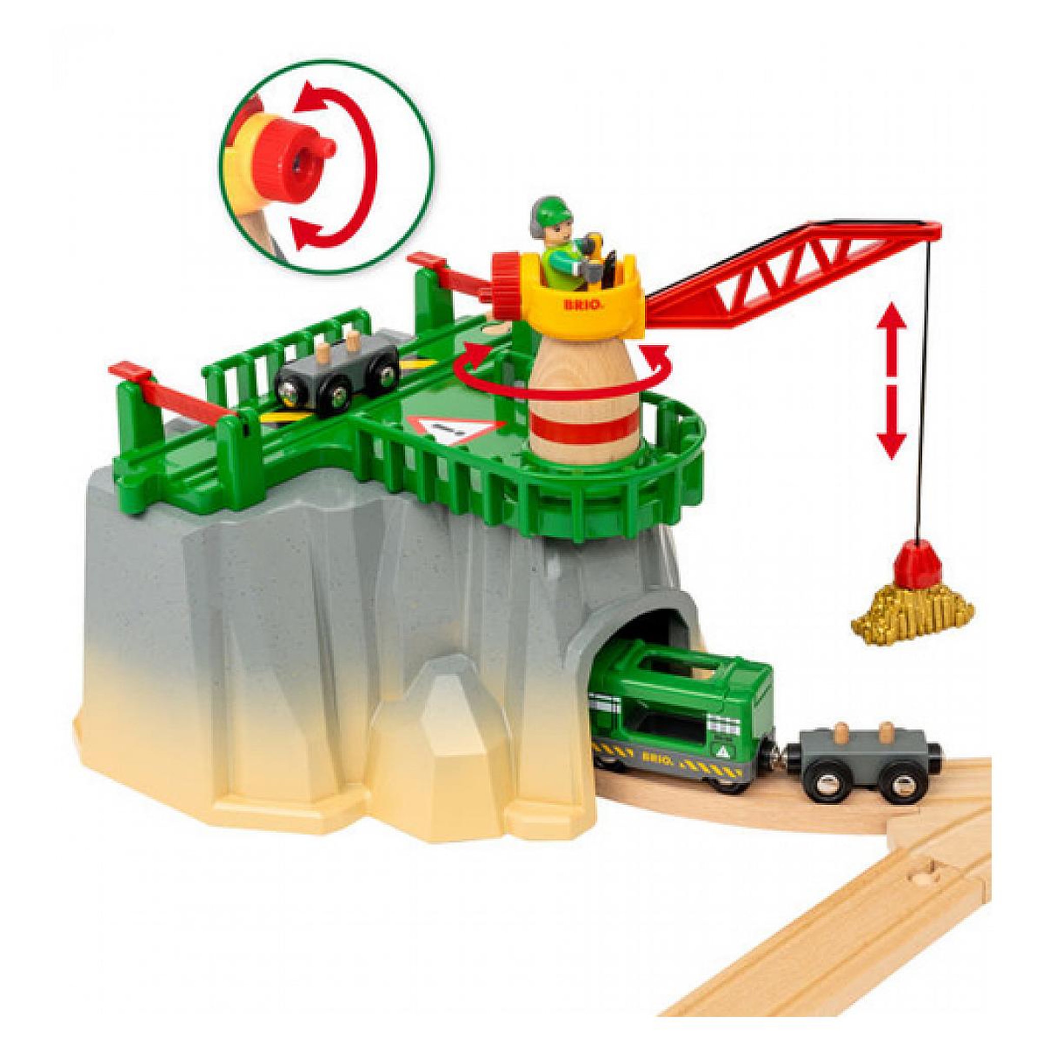 Voir la diapositive 5 : Brio 36010 Circuit montagnes et chargements