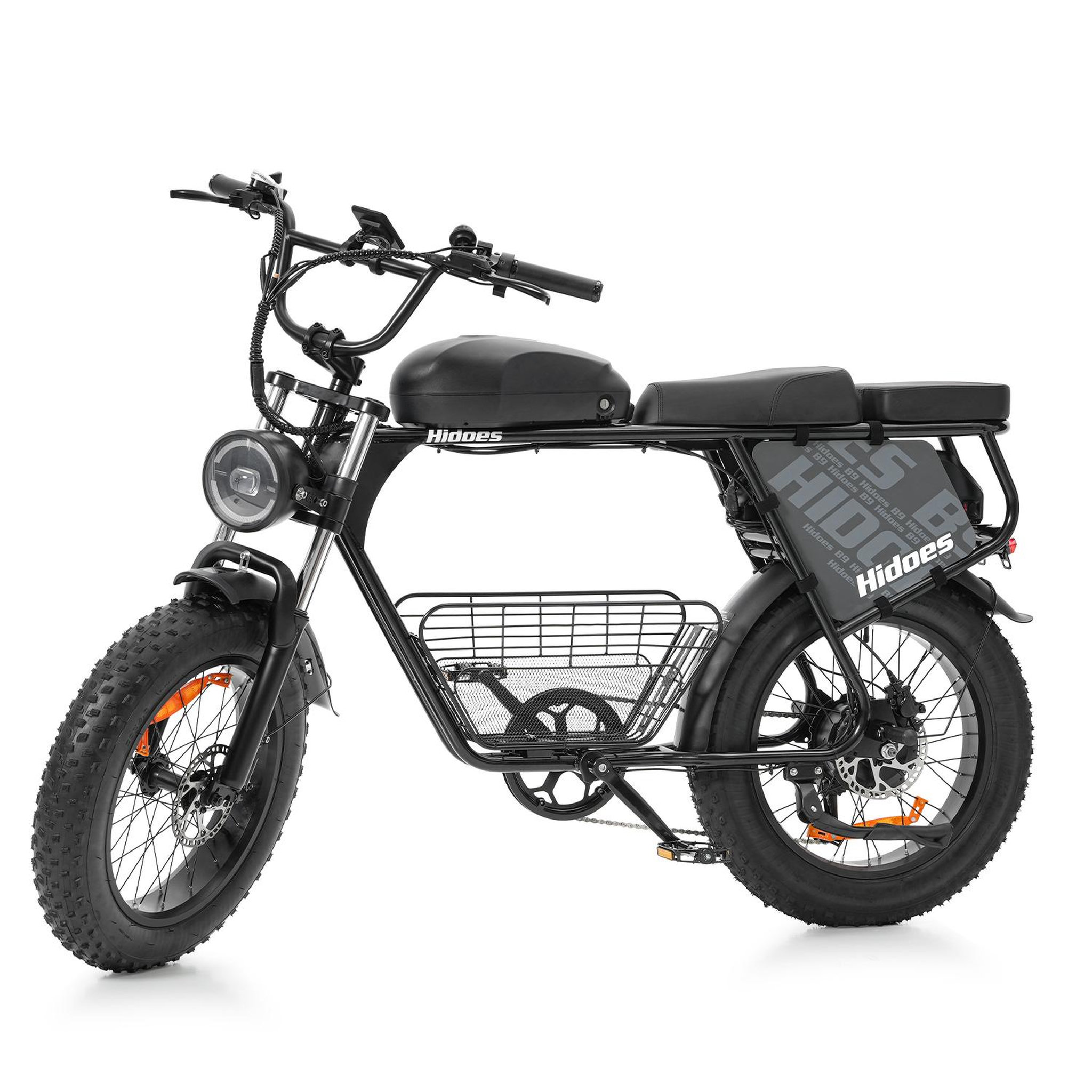 Voir la diapositive 3 : HIDOES Vélo électrique Hidoes B9, double batterie 1623 Wh, pneus larges 20 pouces, noir