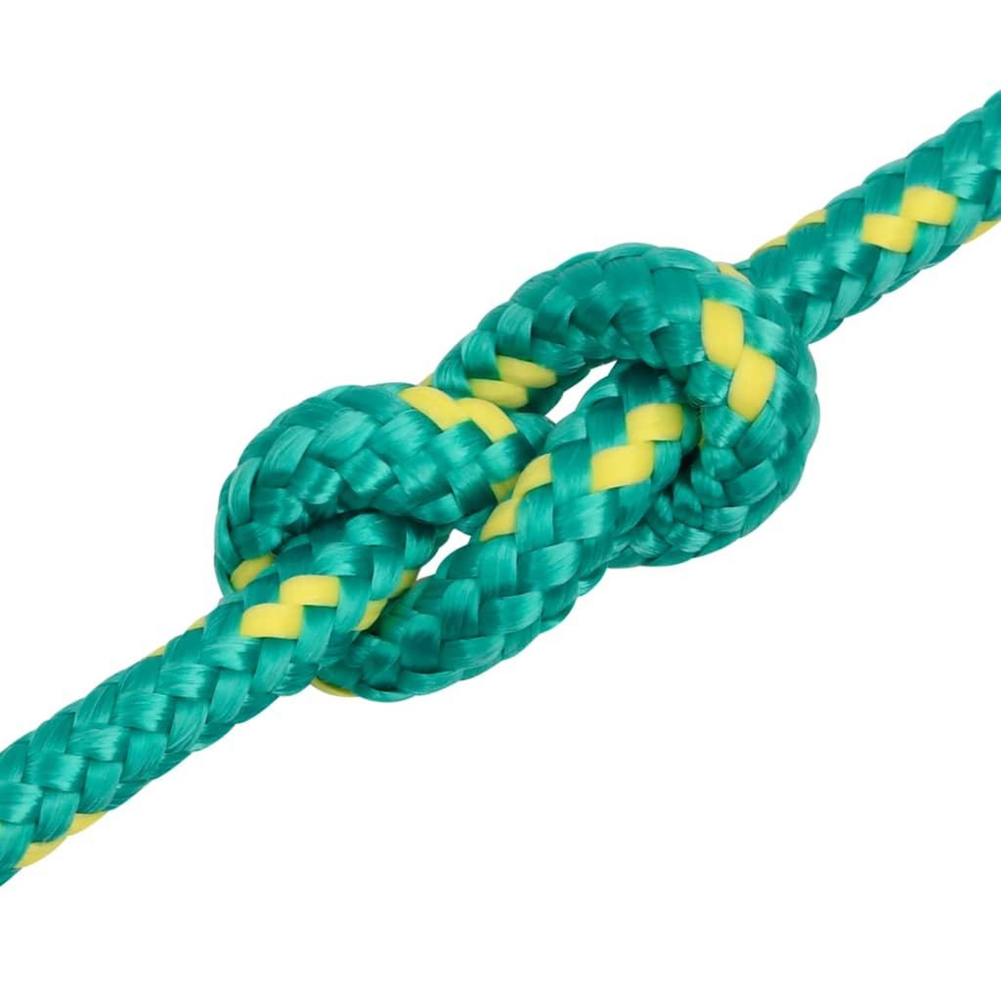 Voir la diapositive 5 : VIDAXL Corde de bateau Vert 8 mm 100 m Polypropylene