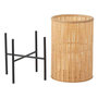 Voir la diapositive 4 : Paris Prix Lanterne sur Pied Bambou  Fernando  62cm Naturel