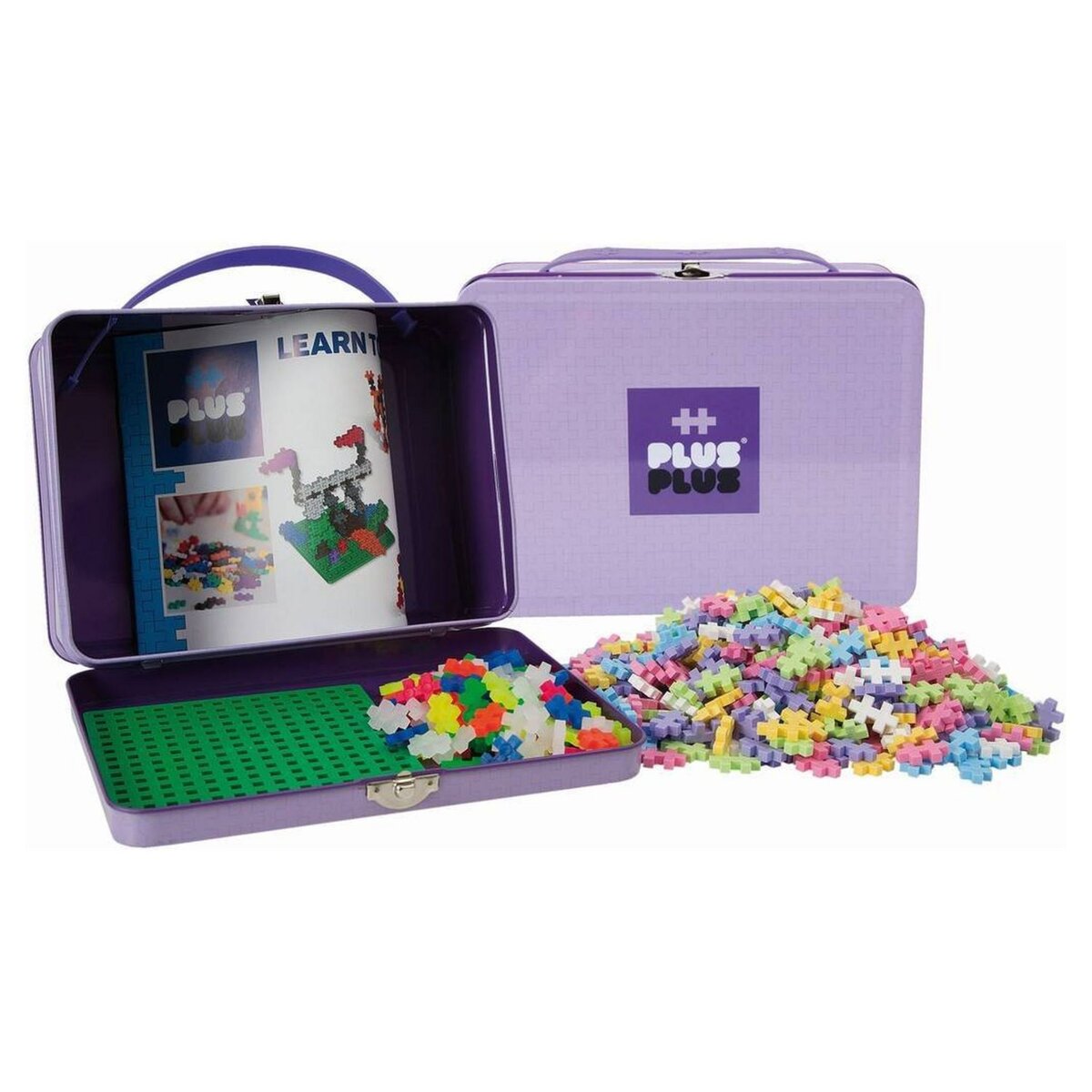 KONTIKI Valisette métal pastel & néon 600 pièces