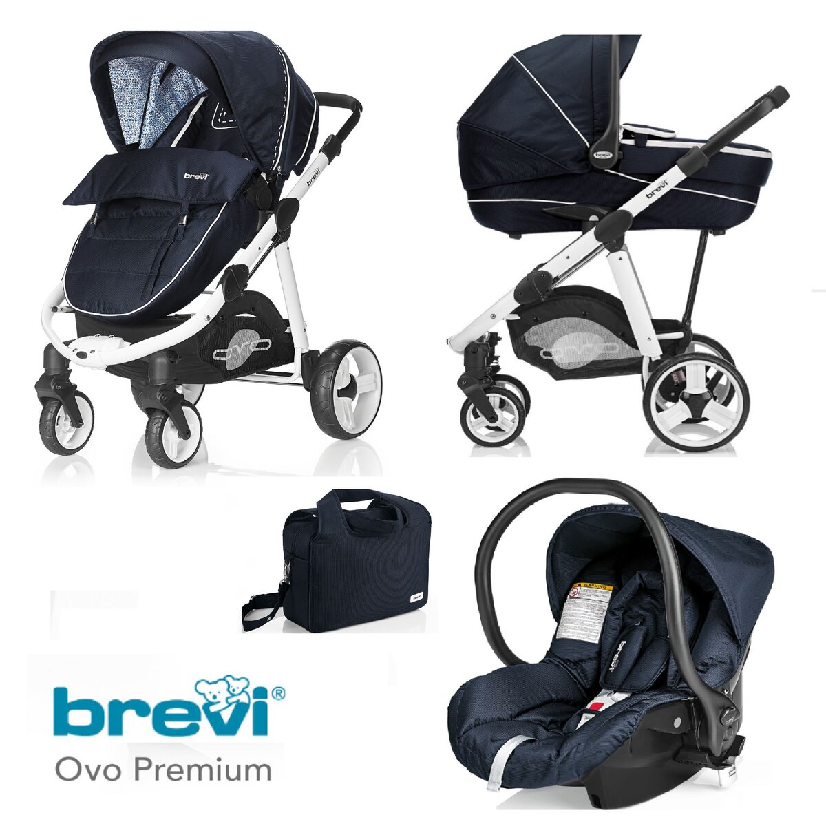 Poussette brevi trio new arrivals