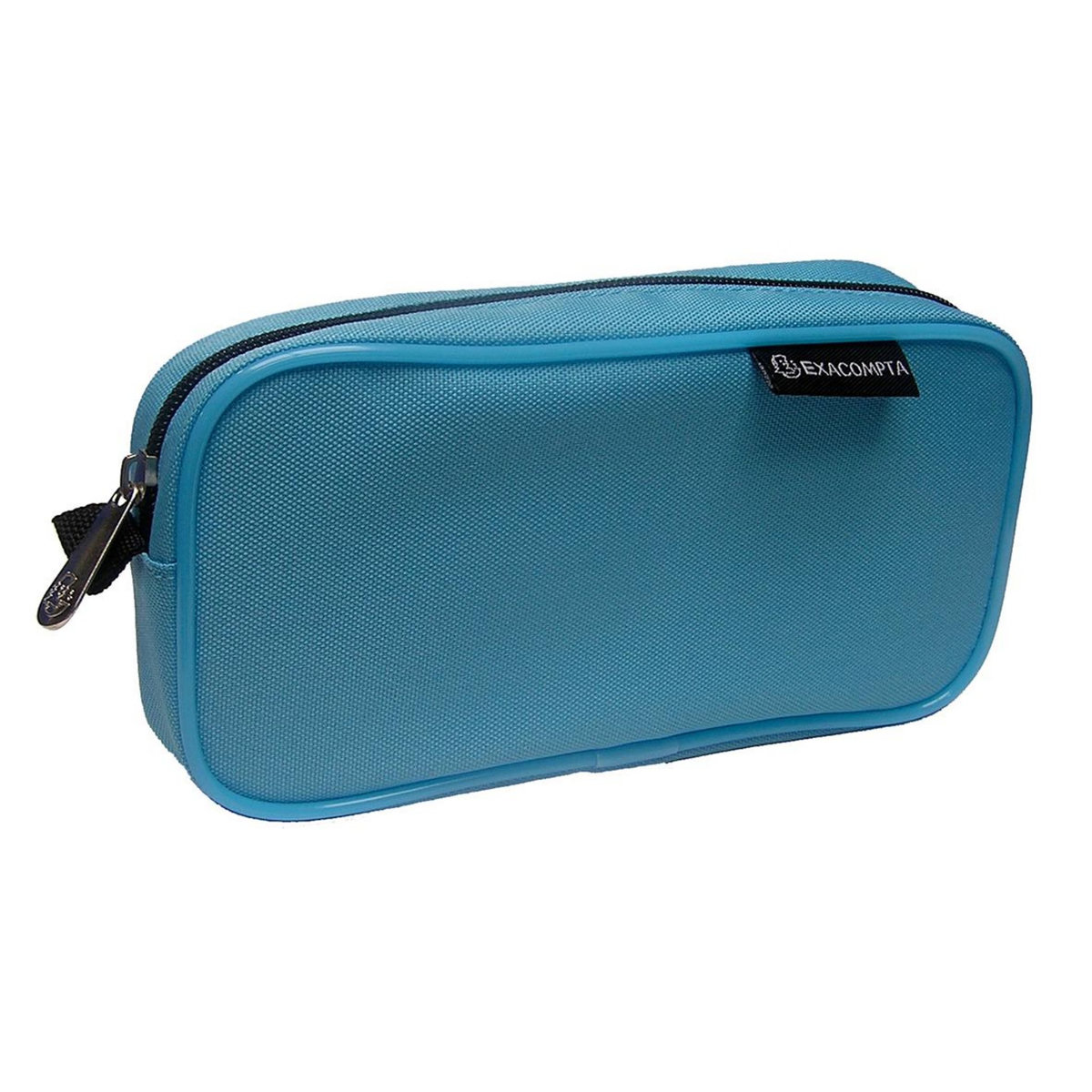 EXACOMPTA Trousse rectangle bleue