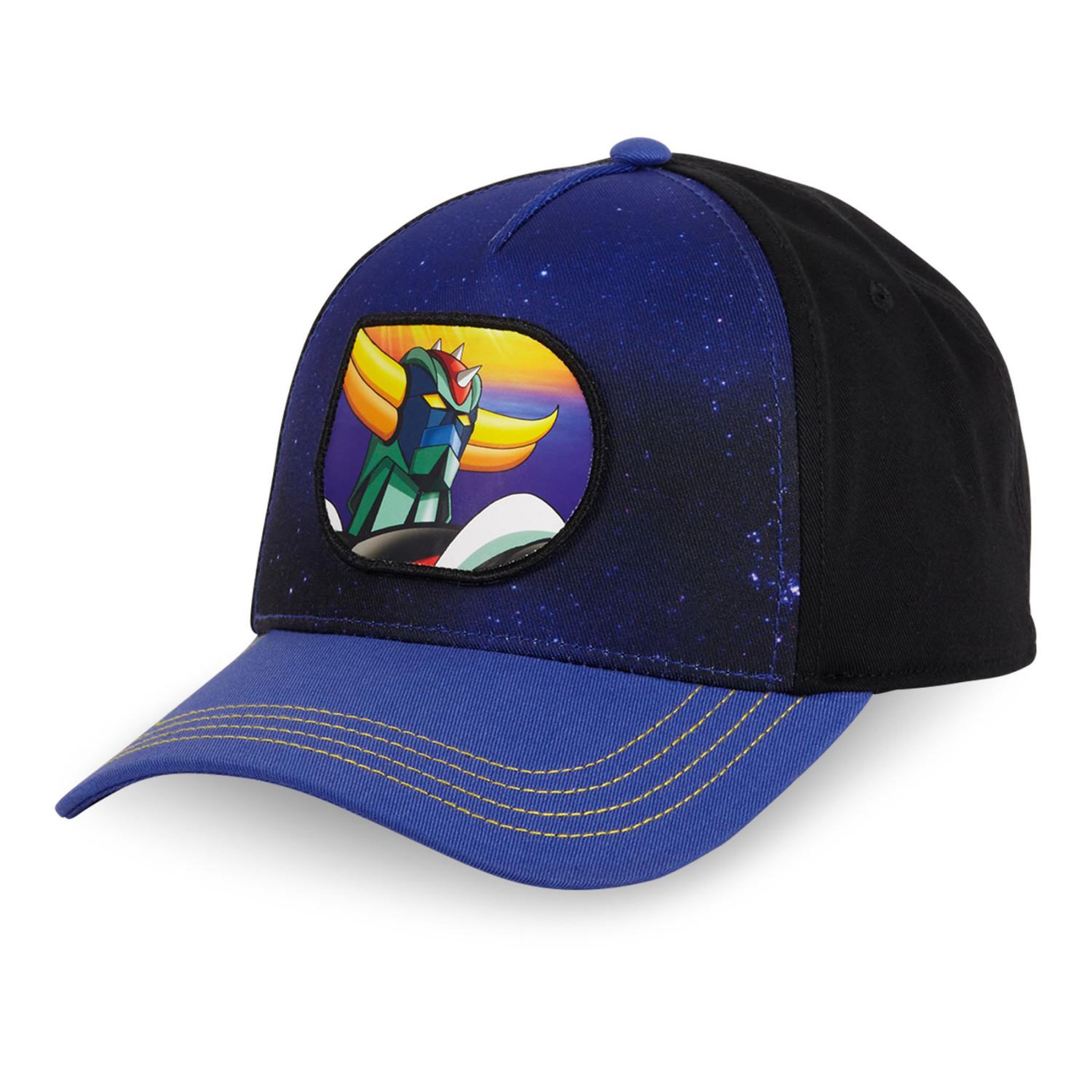 FREEGUN Casquette Baseball Goldorak Robot. Coloris disponibles : Bleu