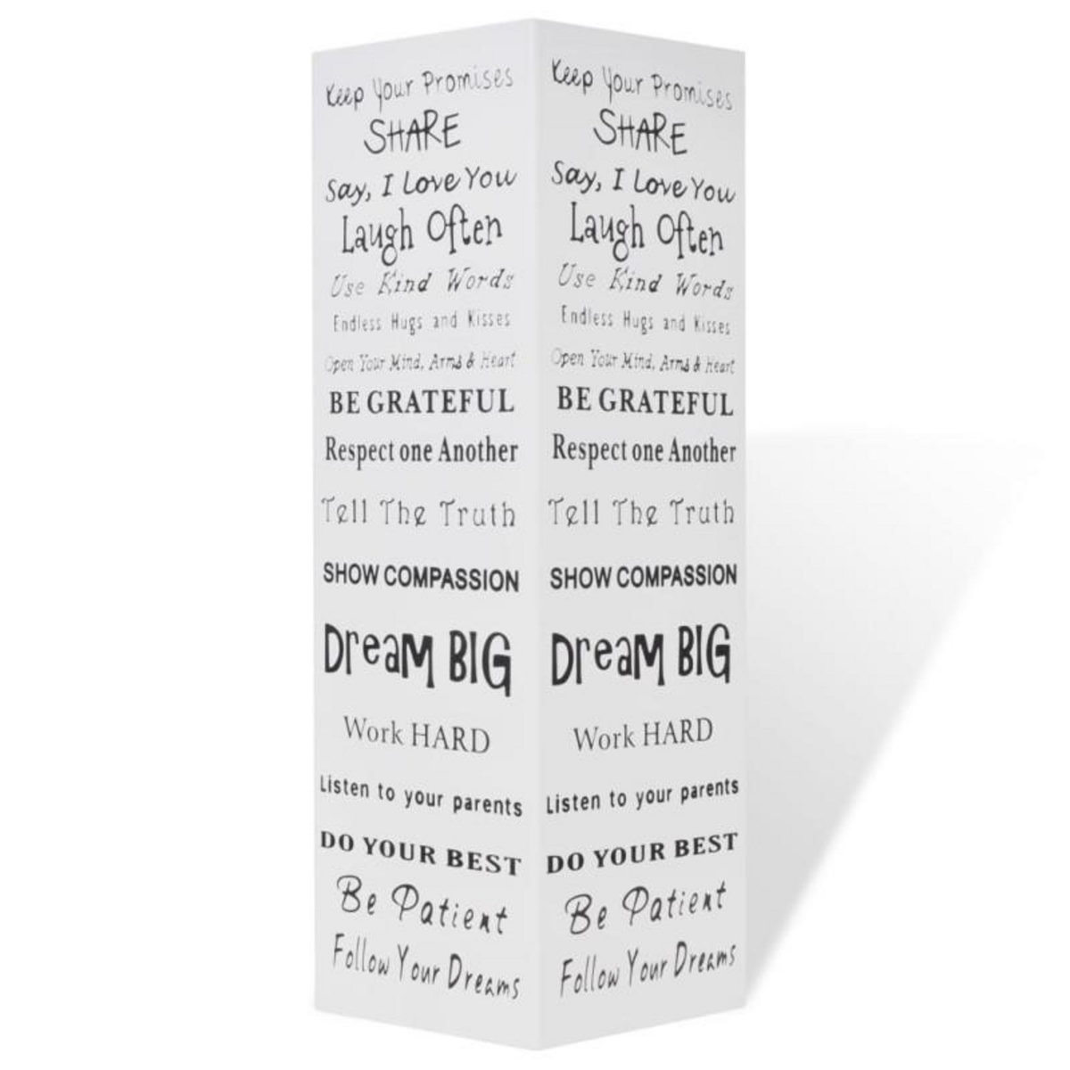 VIDAXL Blanc Carré Porte parapluie Stockage pour cannes bâtons Acier 48,5 cm