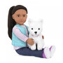 Voir la diapositive 1 : Our Generation Cassie et son chien poupée 46cm