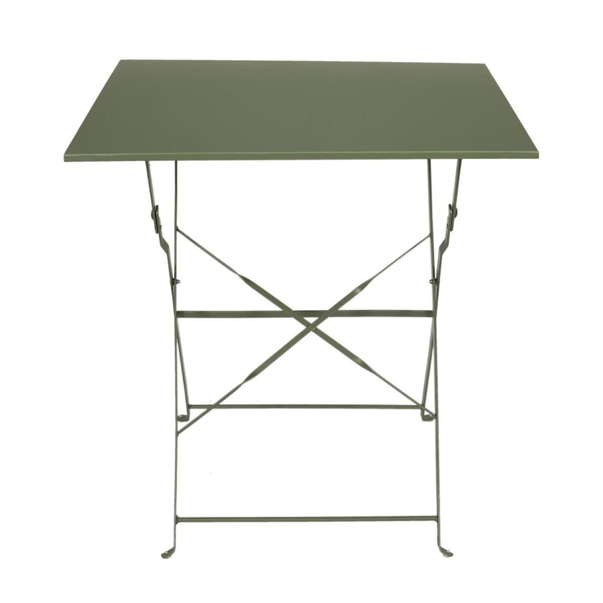 Paris Prix Table de Jardin Pliante  Palerme  70cm Kaki