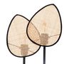 Voir la diapositive 2 : ATMOSPHERA Lampe à Poser en Métal  Olme  44cm Beige