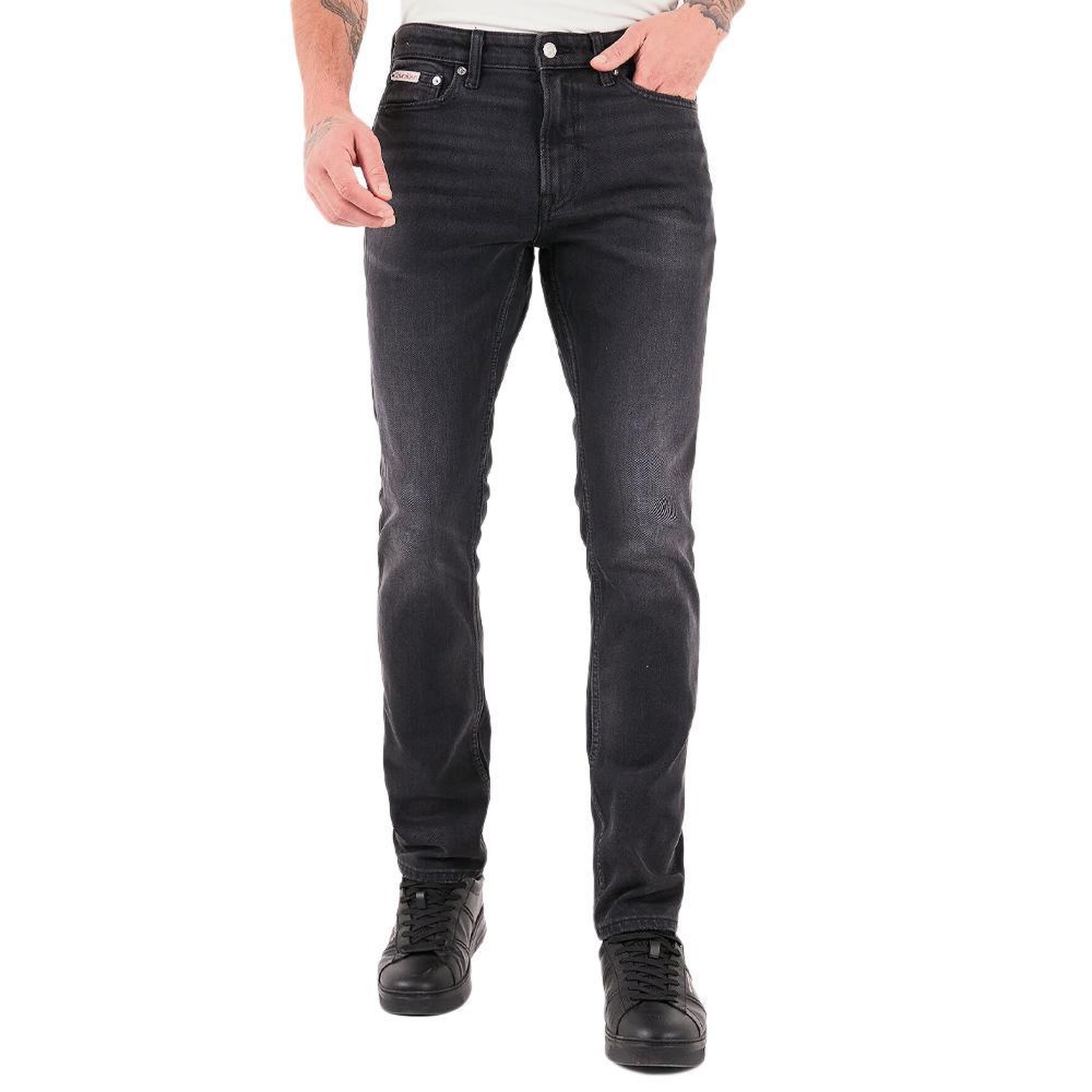 Voir la diapositive 1 : CALVIN KLEIN JEANS Jean Slim Noir Homme Calvin Klein Jeans Slim Aspen