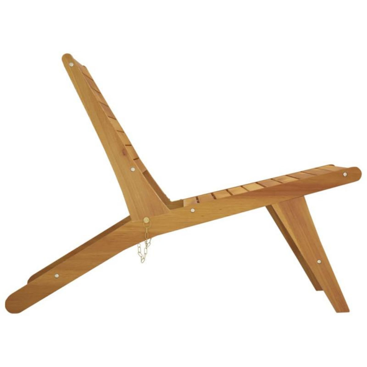 VIDAXL Chaise de jardin Bois de teck solide