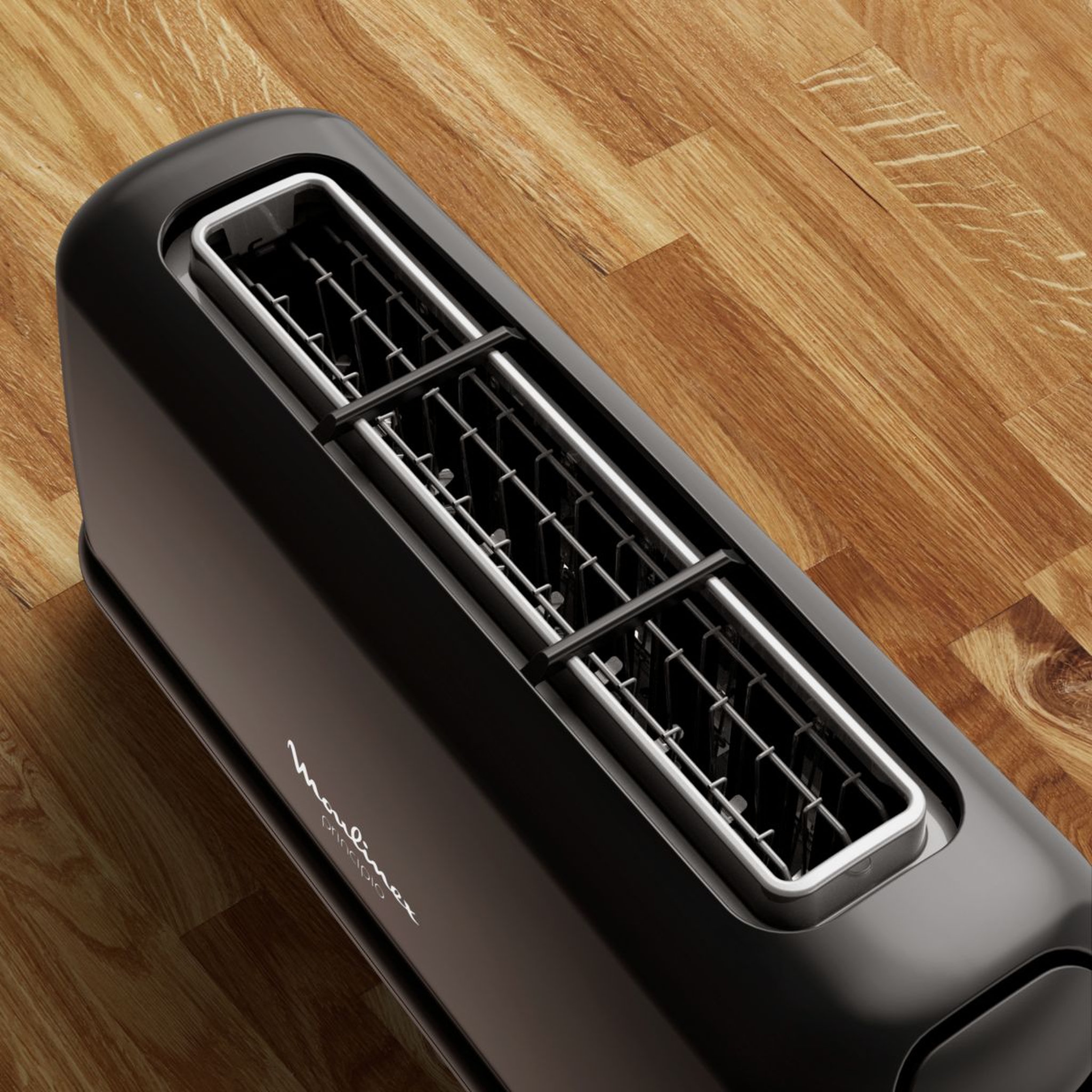 Voir la diapositive 2 : MOULINEX Grille-pain LS160811 principio noir