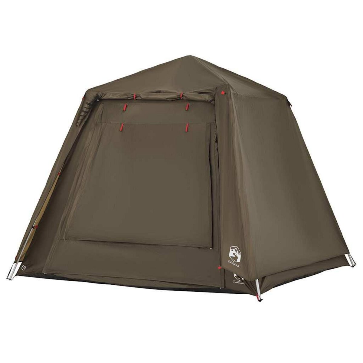 VIDAXL Tente de peche 4 personnes vert olive liberation rapide