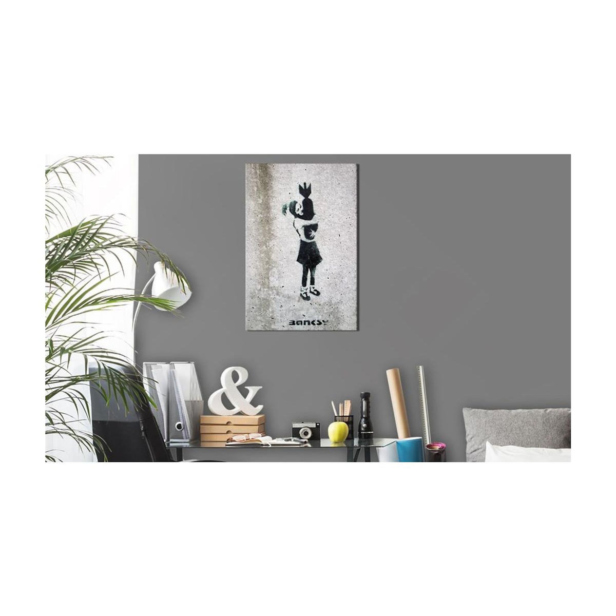 Paris Prix Tableau Imprimé  Bomb Hugger - Banksy