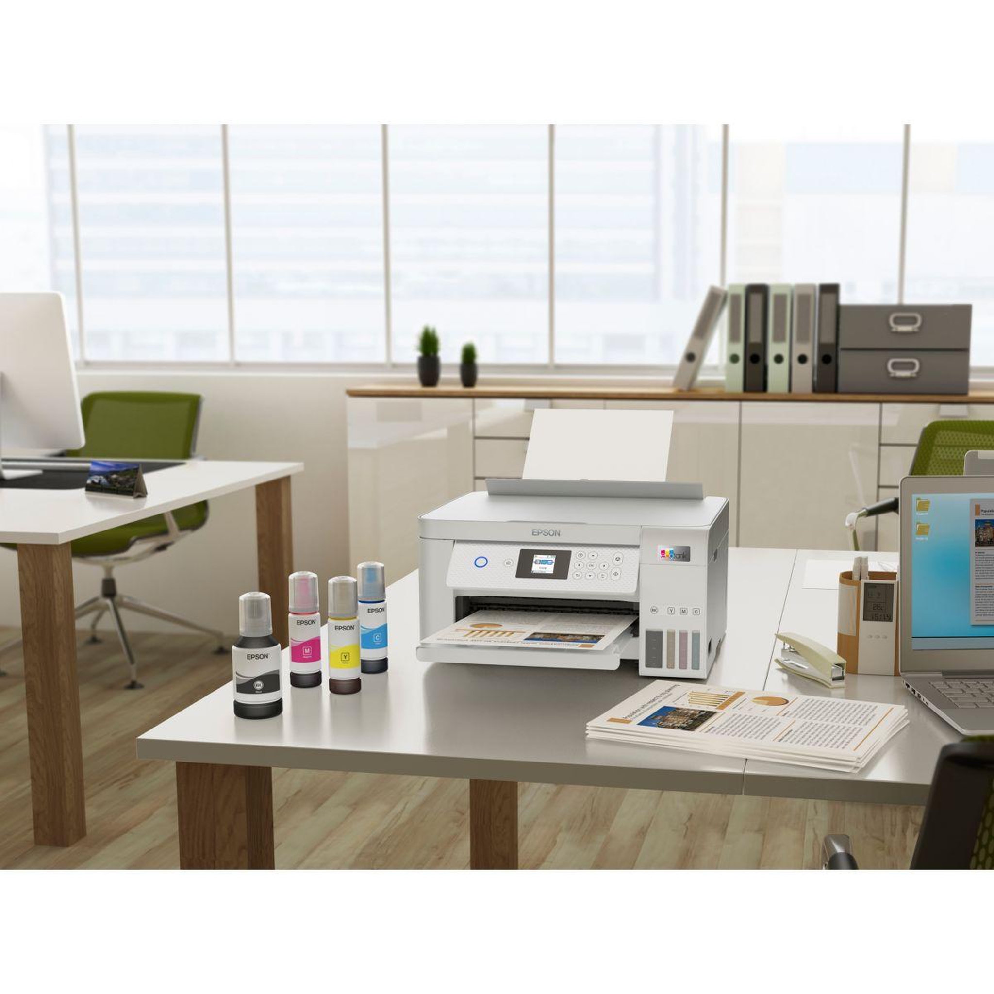 Voir la diapositive 2 : Epson Imprimante jet d'encre EcoTank ET-2856