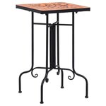 VIDAXL Table de bistro mosaïque Terre cuite Ceramique