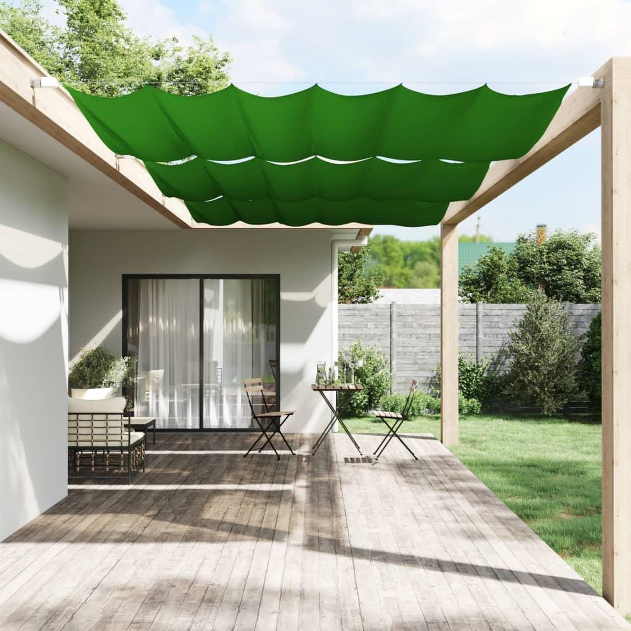 Voir la diapositive 1 : VIDAXL Auvent vertical Vert clair 200x270 cm Tissu oxford