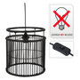 Voir la diapositive 2 : H&S Collection H&S Collection Lampe suspendue Noir