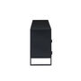 Voir la diapositive 3 : Paris Prix Meuble TV 2 Portes  Rickey  122cm Noir & Naturel