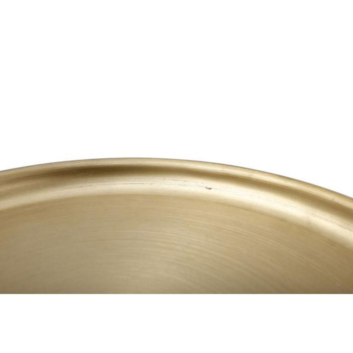 Paris Prix Table d'Appoint Design  Clays  46cm Vieux Rose & Or