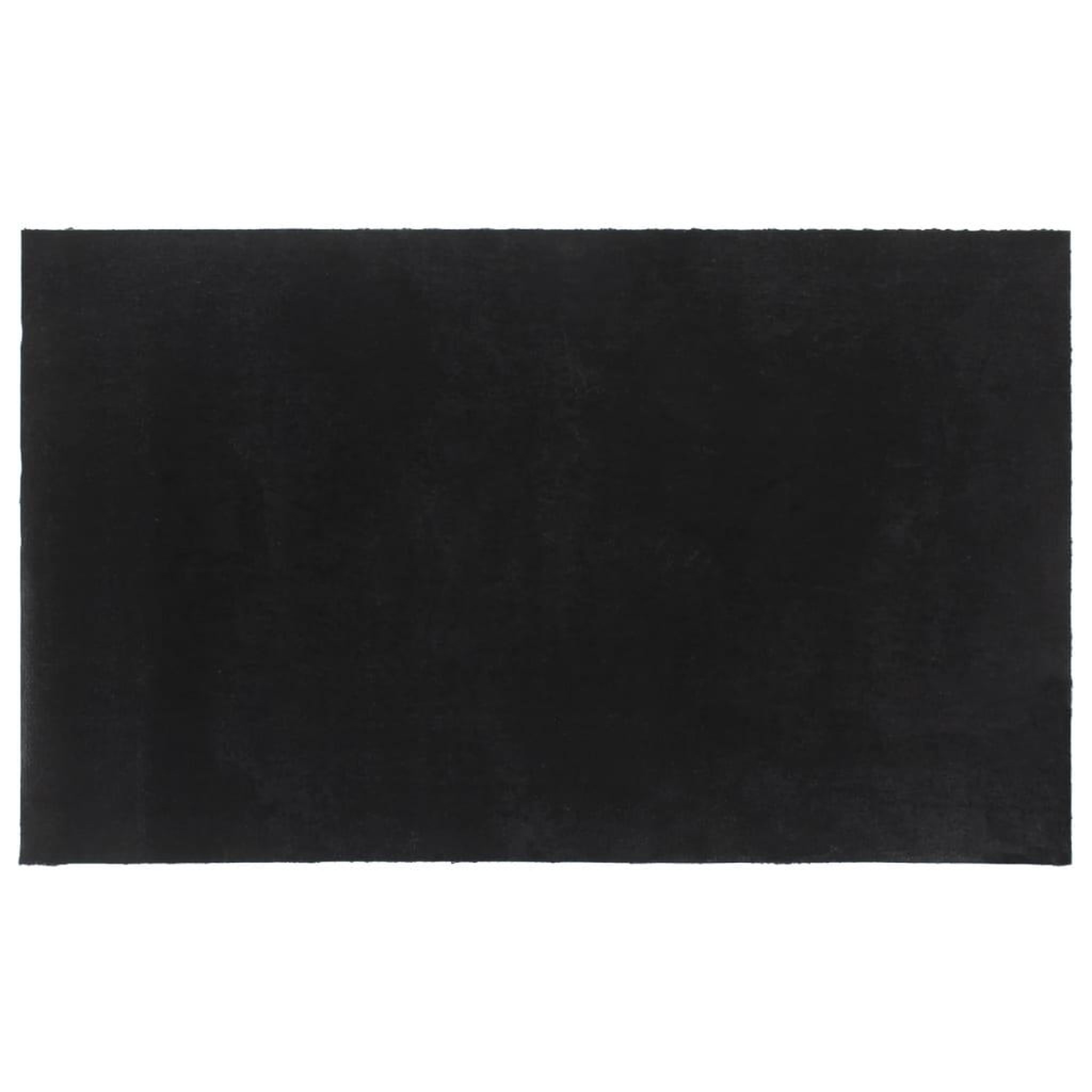 Voir la diapositive 2 : VIDAXL Tapis de porte noir 90x150 cm fibre de coco touffete