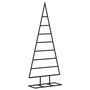 Voir la diapositive 2 : VIDAXL Arbre de Noël en metal pour decoration noir 125 cm