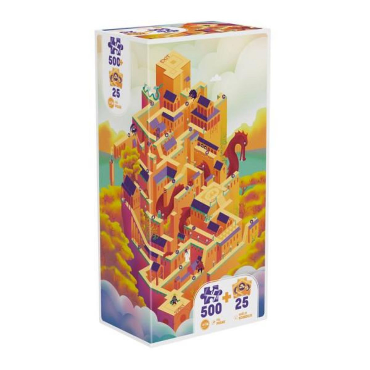 Iello Puzzle 500 pièces Iello Play Château