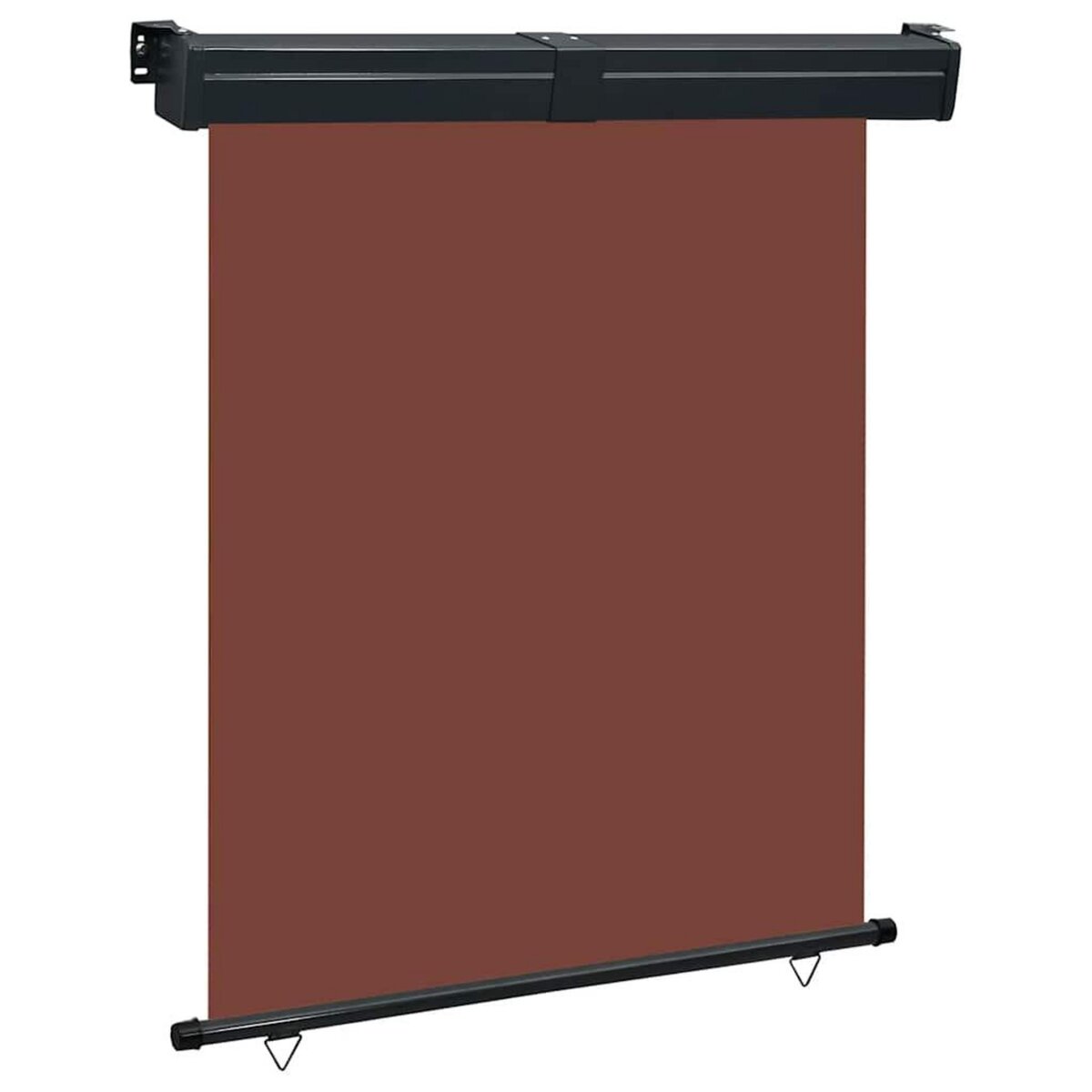 VIDAXL Auvent lateral de balcon 145x250 cm Marron