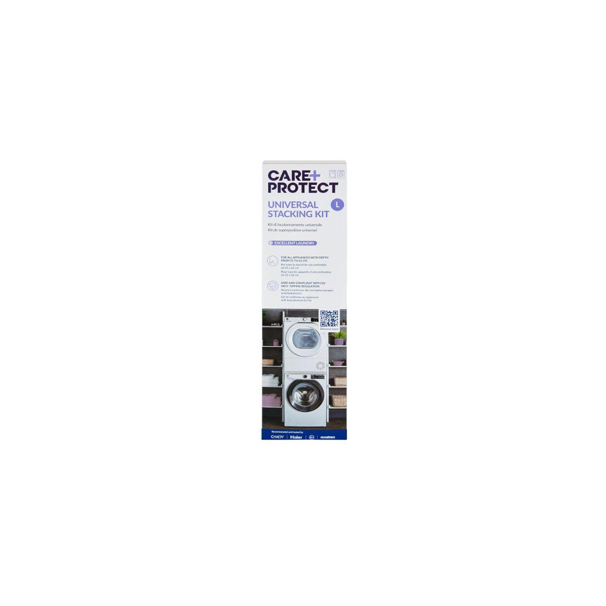 CARE PROTECT Kit de superposition de superposition universel (lave-linge a