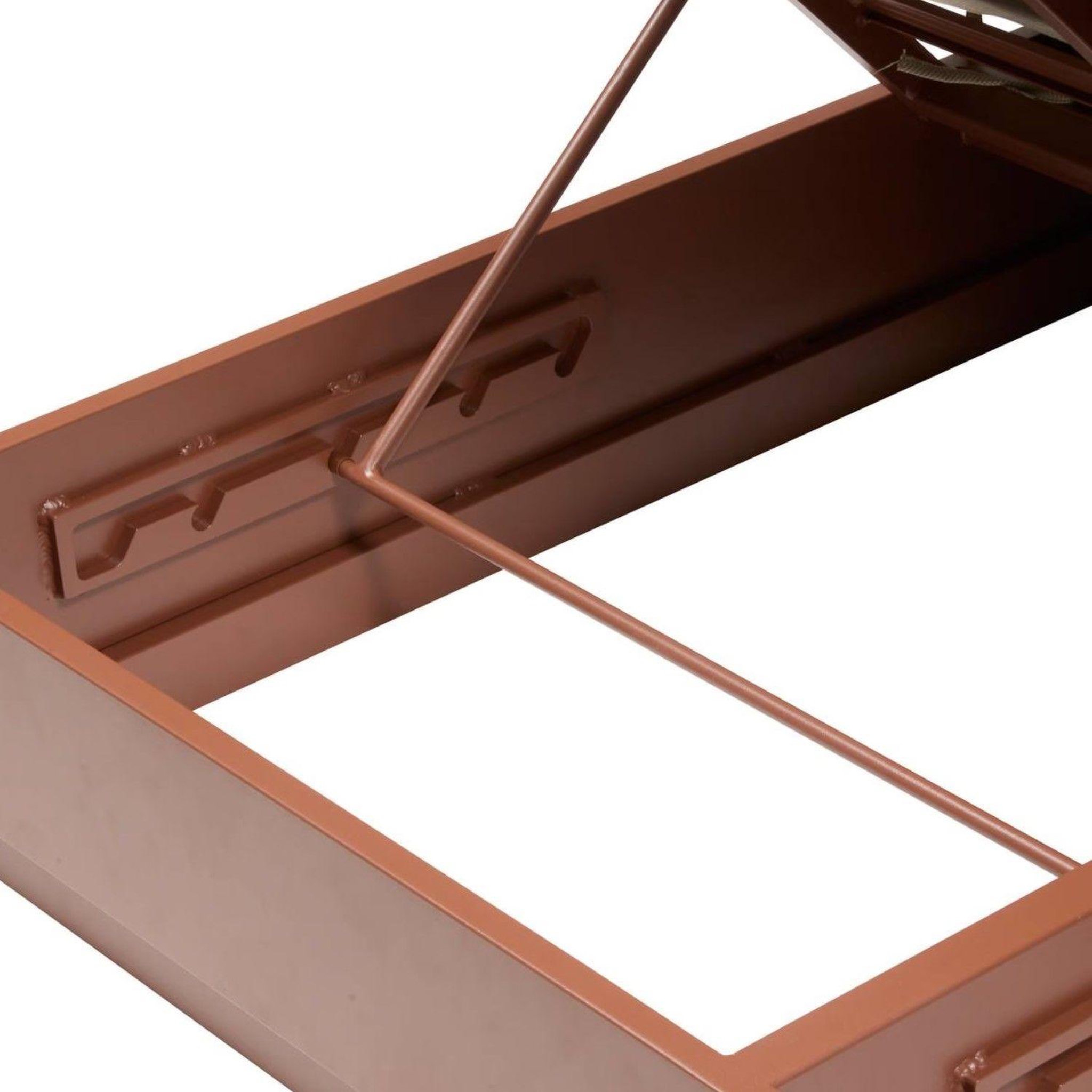 Voir la diapositive 4 : HESPERIDE Lit de piscine en aluminium 2 places allure