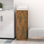 Voir la diapositive 3 : VIDAXL Meuble a chaussures Chene fume 32x35x92 cm Bois d'ingenierie