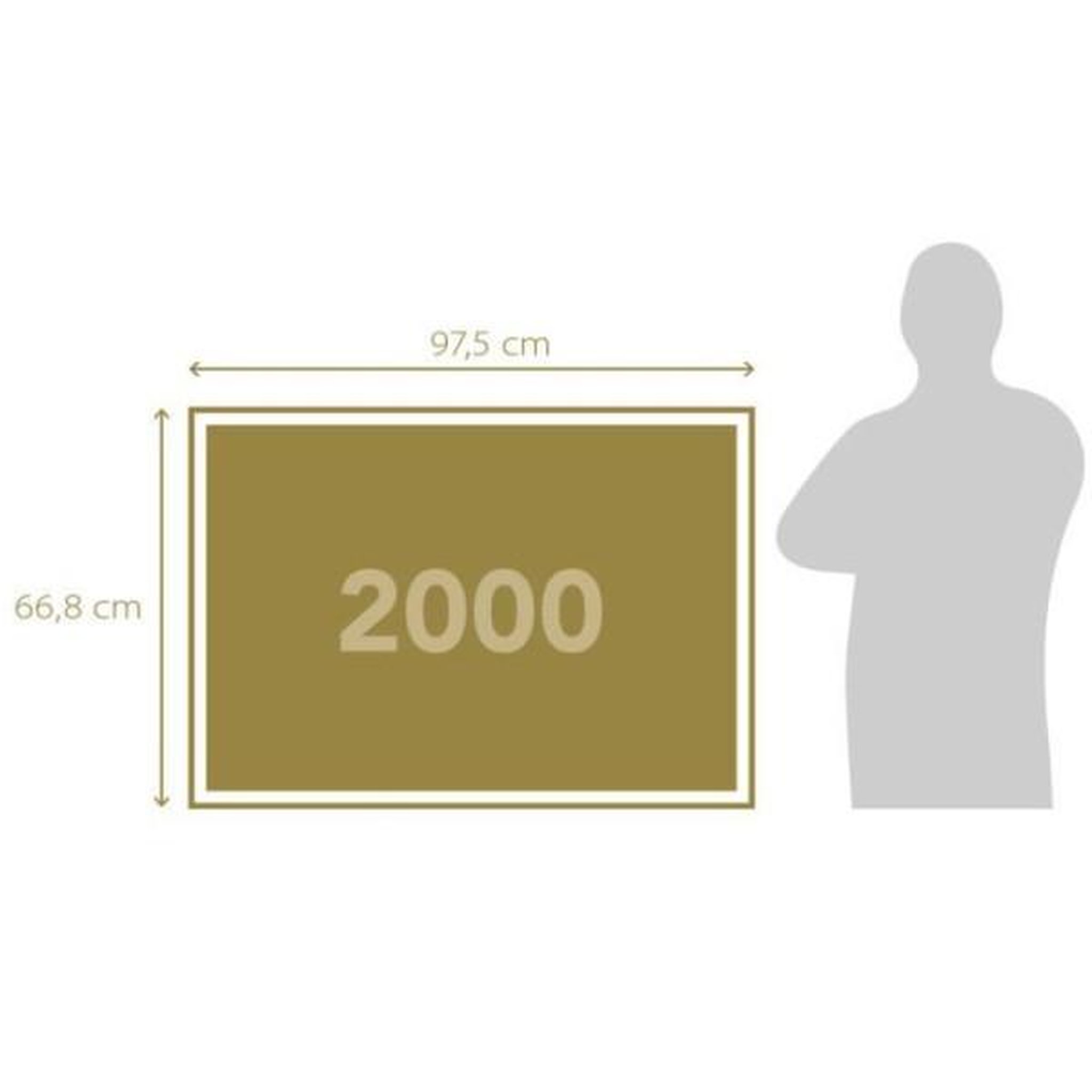 Voir la diapositive 4 : CLEMENTONI Puzzle 2000 pièces – Venise – Clementoni – Paysage – Adulte 14+ ans