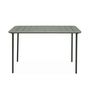 Voir la diapositive 5 : SWEEEK Table de jardin métal 4 places, Amelia L 120 x 70 x 72,5cm