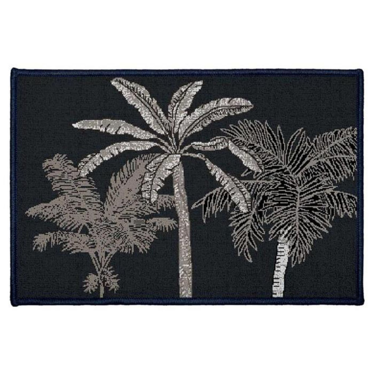Paris Prix Tapis Déco Rectangle  Cocoty  40x60cm Noir
