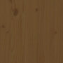 Voir la diapositive 5 : VIDAXL Tete de lit Marron miel 92x3x81 cm Bois massif de pin
