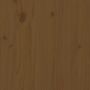 Voir la diapositive 5 : VIDAXL Tete de lit Marron miel 92x3x81 cm Bois massif de pin
